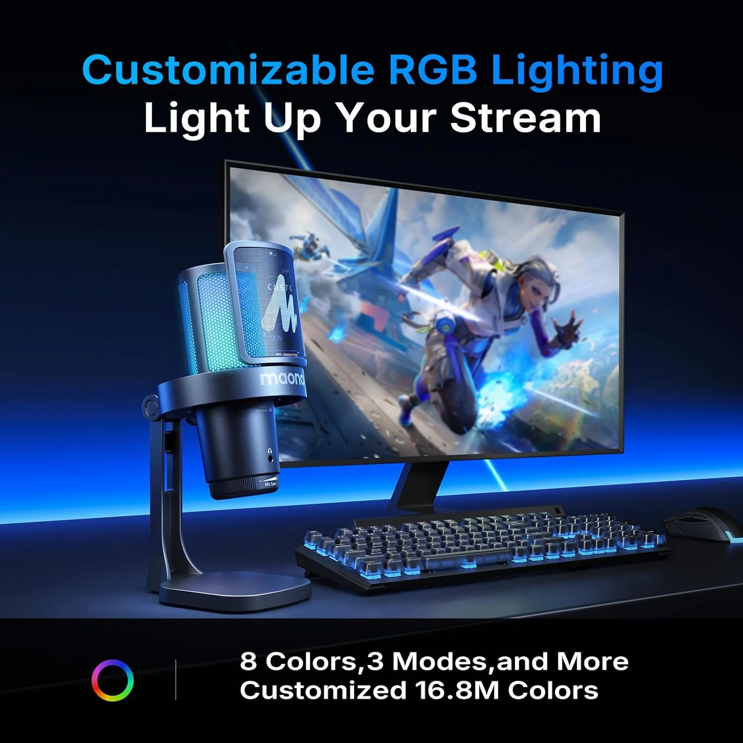 MAONO DGM20W Wireless Gaming Microphone - Thumbnail 8