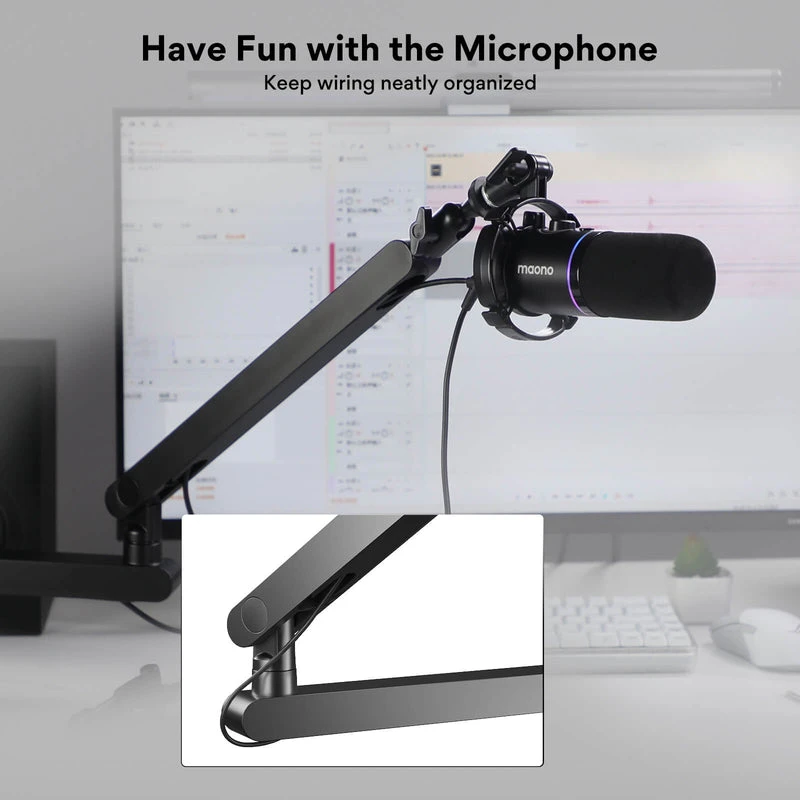 MAONO BA92 Mic Boom Arm Stand - Thumbnail 6