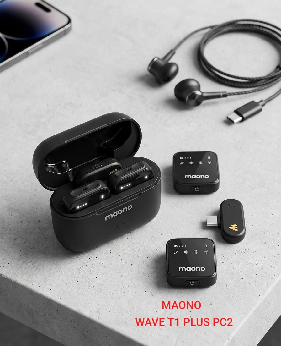 MAONO WAVE T1 PLUS PC2 MICROPHONE - Thumbnail 4