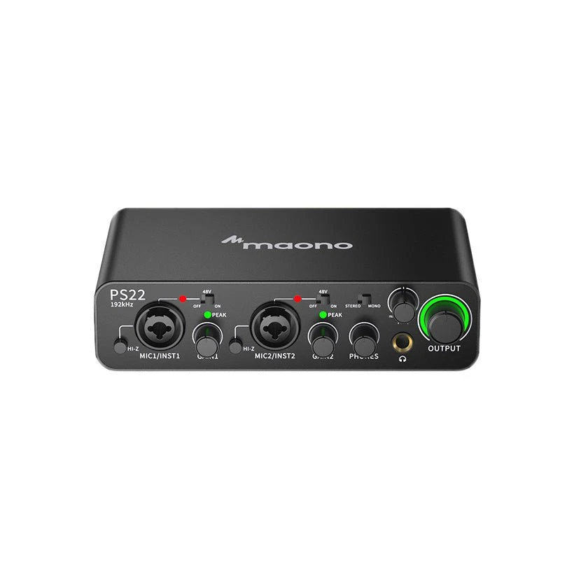 Maono ProStudio PS22 USB-C Audio Interface MIXER (Dual XLR) Price