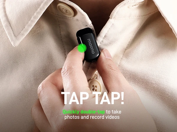 MAONO WAVE T1 MINI PC2 TYPE-C RECEIVER MICROPHONE - Thumbnail 10