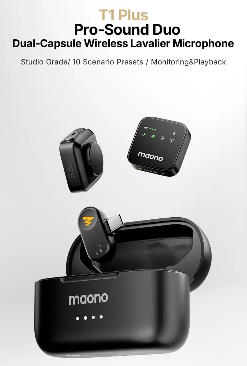 MAONO WAVE T1 PLUS PC2 MICROPHONE - Thumbnail 12