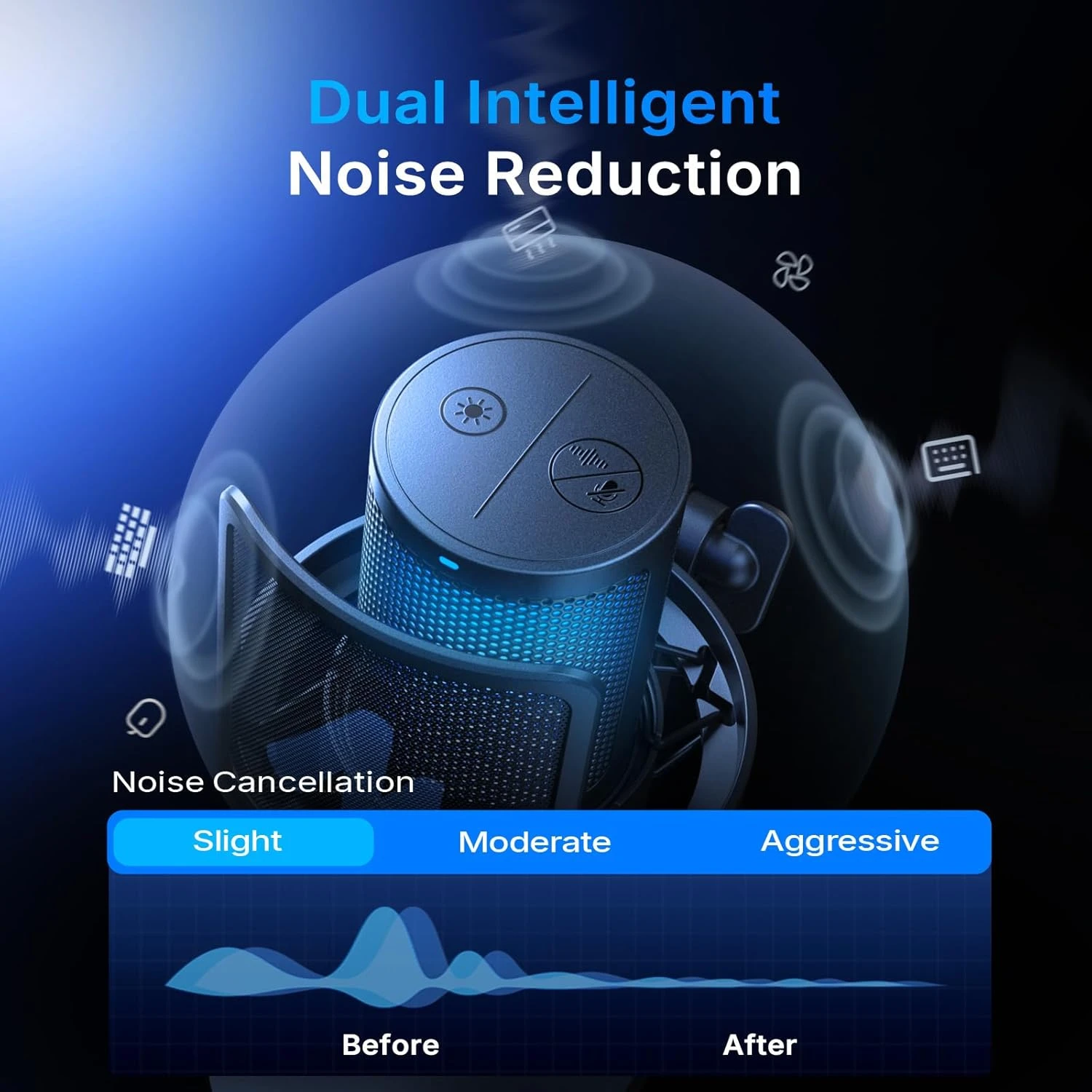 MAONO DGM20W Wireless Gaming Microphone - Thumbnail 5