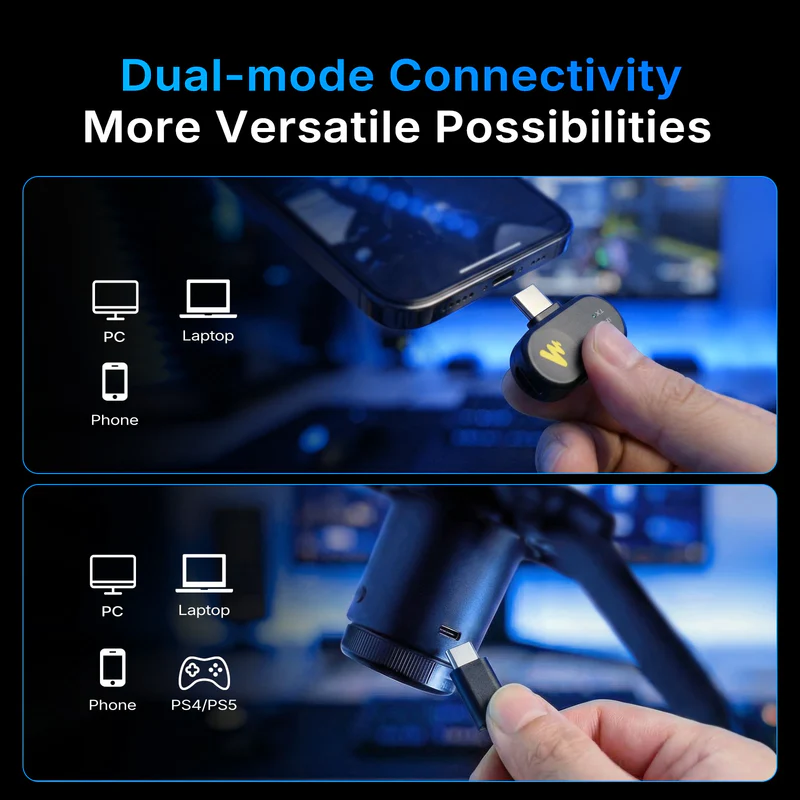 New Launch | DGM20W Wireless Gaming Microphone - Thumbnail 3