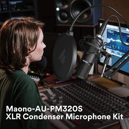 MAONO PM320 Studio Condenser XLR Microphone - Thumbnail 5