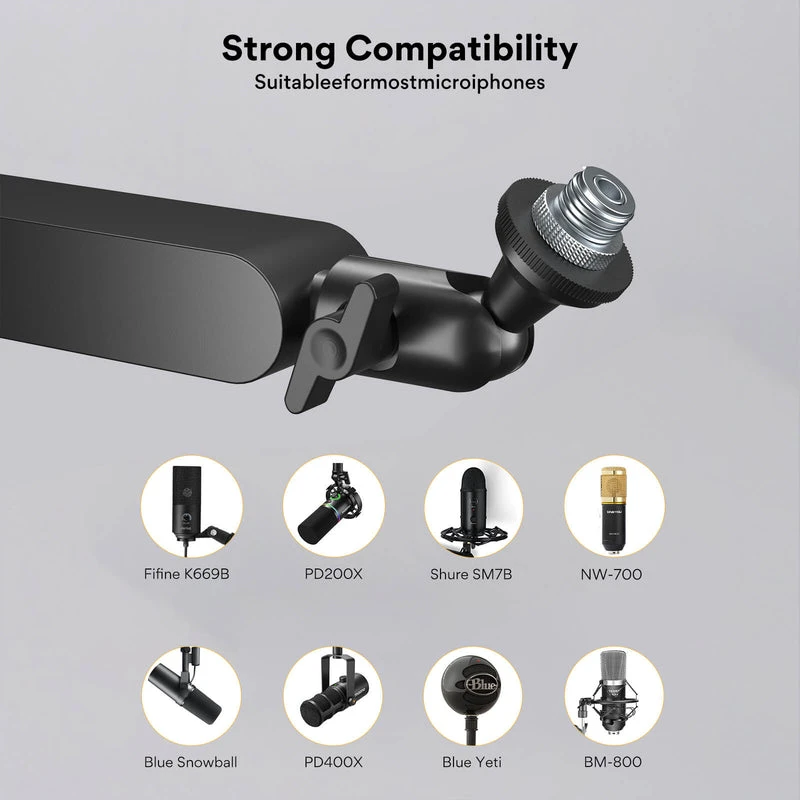MAONO BA92 Mic Boom Arm Stand - Thumbnail 3