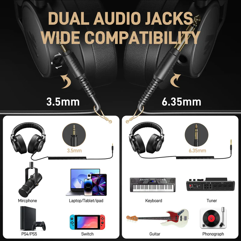 MAONO COMPLETE PODCAST STUDIO SETUP – 2× HD300 MICROPHONES + P2 AUDIO INTERFACE + 2× MH700 HEADPHONES - Thumbnail 7