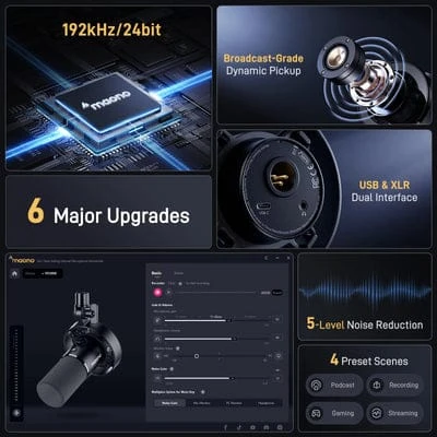 MAONO PD300X Dynamic Microphone - Thumbnail 6