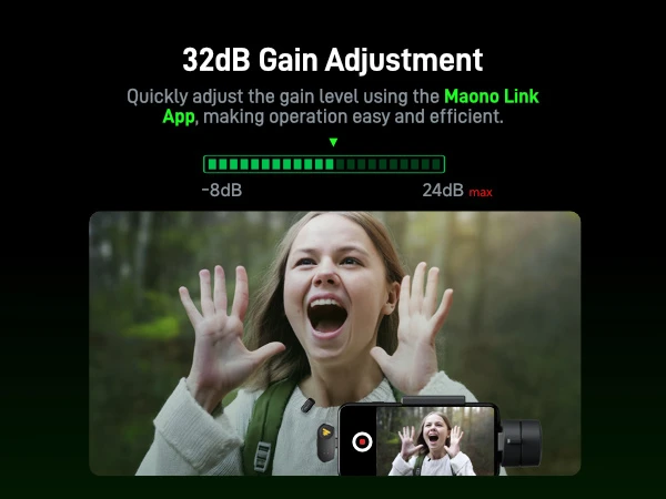 MAONO WAVE T1 MINI PC2 TYPE-C RECEIVER MICROPHONE - Thumbnail 9