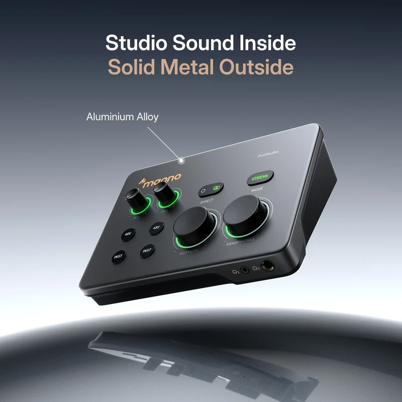 Maono P2 USB Hybrid Audio Interface - Thumbnail 8
