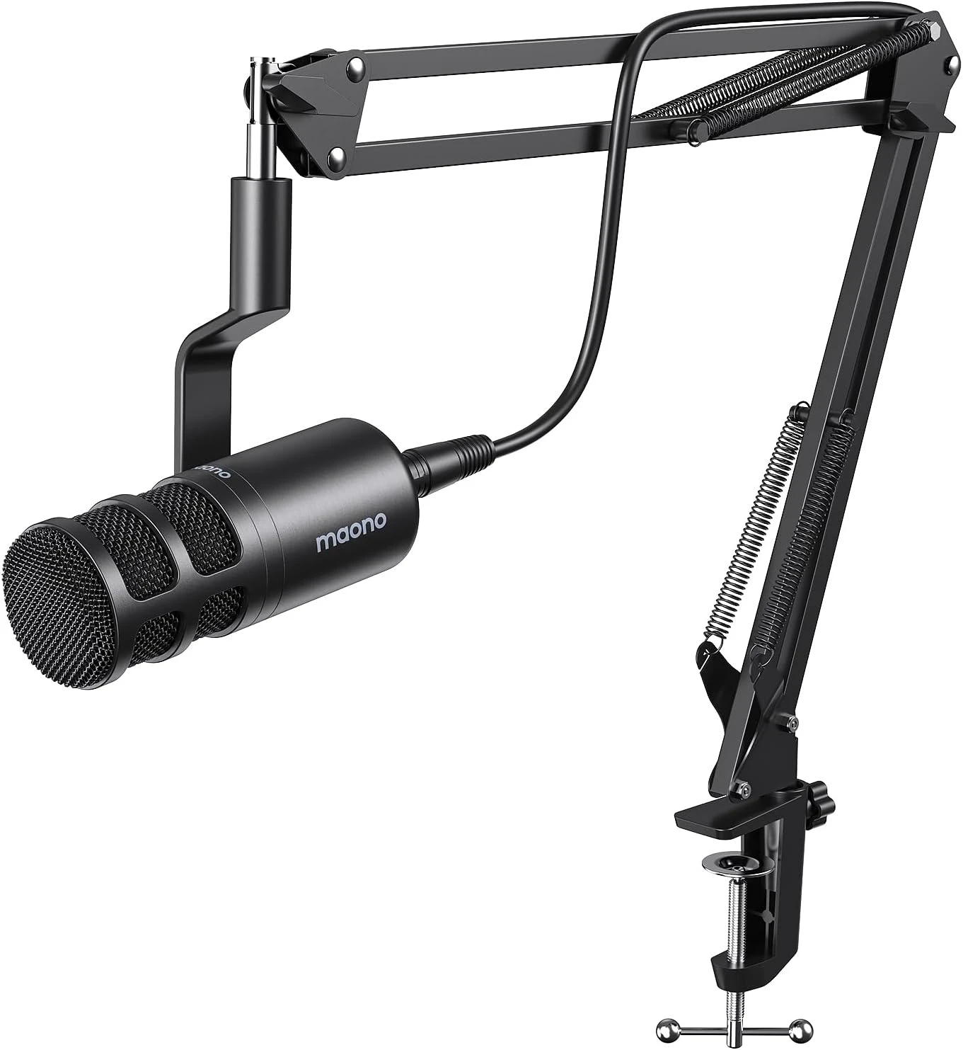 MAONO PD100 GEN 2 S USB/XLR DYNAMIC MICROPHONE  (WITH BOOM ARM STAND)