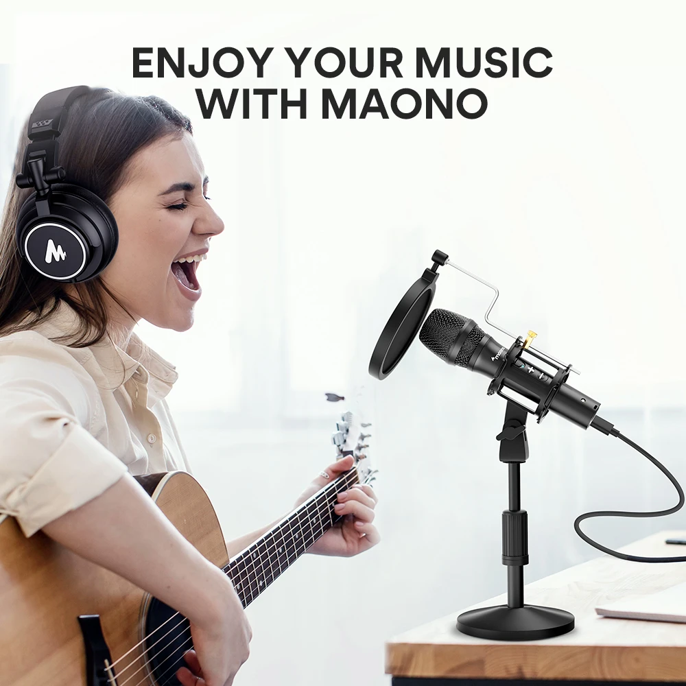 MAONO HD300 SERIES CARDIOID DYNAMIC USB/XLR MICROPHONE - Thumbnail 10