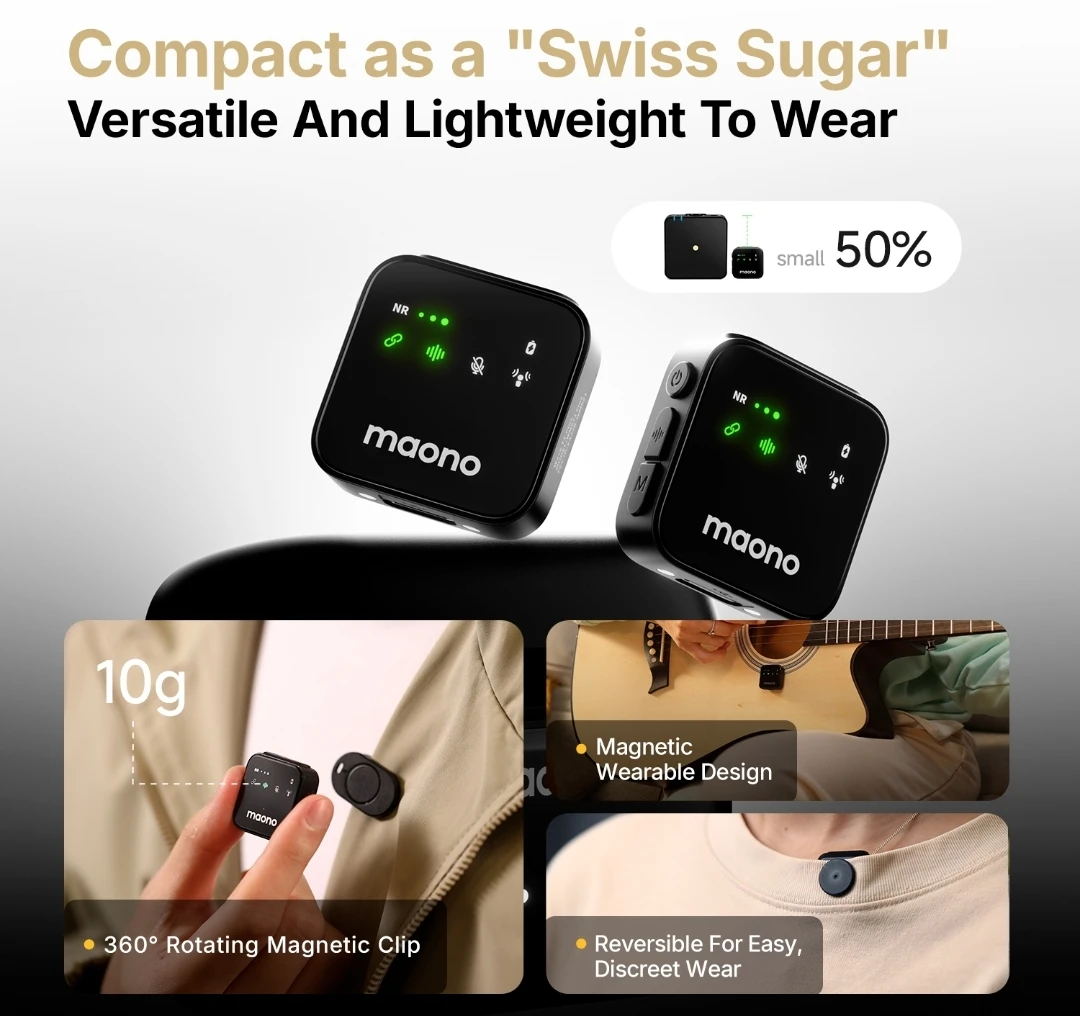 MAONO WAVE T1 PLUS PC2 MICROPHONE - Thumbnail 3