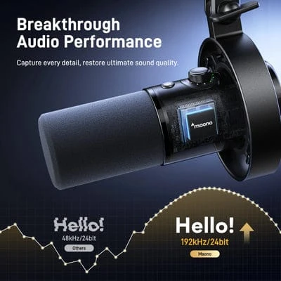 MAONO PD300X Dynamic Microphone - Thumbnail 4