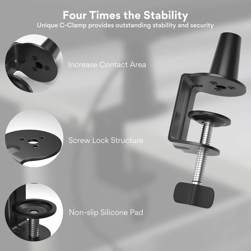 MAONO BA92 Mic Boom Arm Stand - Thumbnail 5