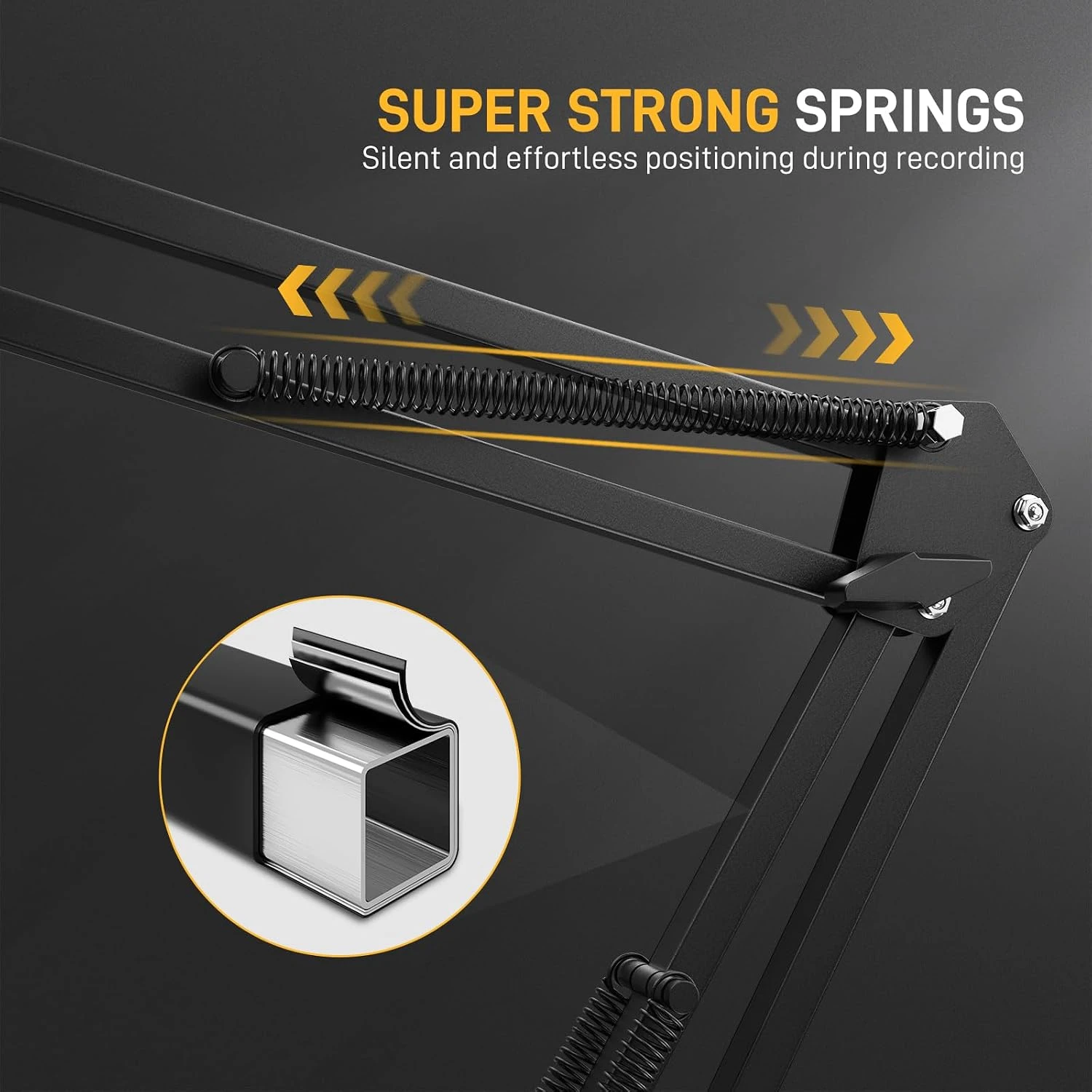 MAONO BA20 Microphone Boom Arm Stand - Thumbnail 5